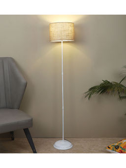 Tu Casa - Beige Urbane Isela Floor Lamp