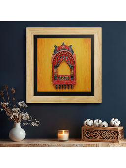 Island Rangoli - Rajasthan Jharokha Wall Painting