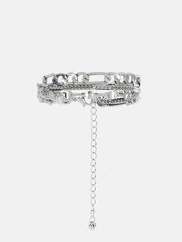Kazo - Silver Chunky Chain Bracelet