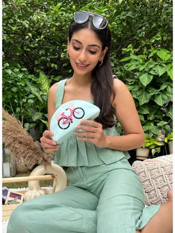 MasQ - Blue Vanity Bicycle Pouch