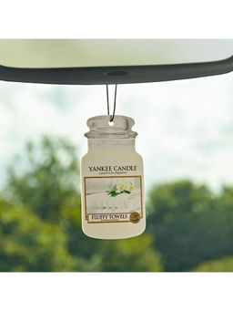 Yankee Candle - Fluffy Towels Single Car Jar Air Freshener