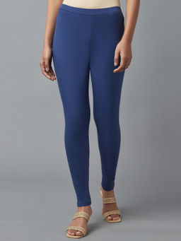 W - Solid Blue Tight