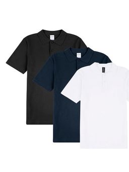 Gildan - Multi-Color Softstyle Adult Pique Polo T-shirt (Pack of 3)