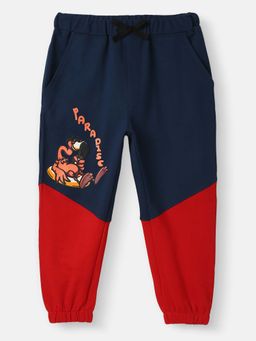 Nautinati - Boys' Colourblock Graphic Print Knit Joggers