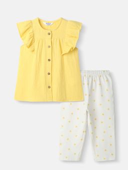 Nautinati - Girls' Sleeveless Top and Pant (Set of 2)