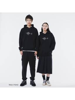 Lacoste - Godzilla Black Hoodie