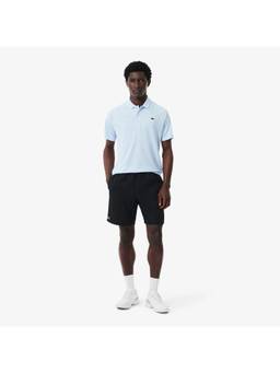Lacoste - Lightweight Diamond Taffeta Tennis Black Shorts