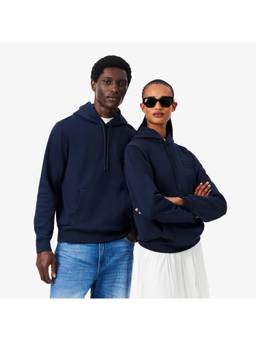 Lacoste - Embossed Branding Blue Hoodie