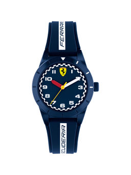 Scuderia Ferrari - RED REV Quartz Blue Round Dial Youth Watch - 0860019