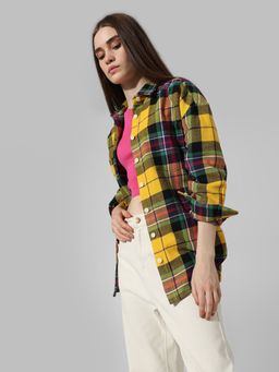 ONLY - Oversized Checked Shirt