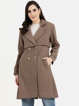 Owncraft - Women'S Double Breasted Wool Coat