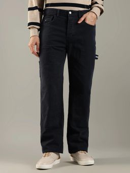 Tommy Hilfiger - Loose Fit Solid Mid Rise Trouser