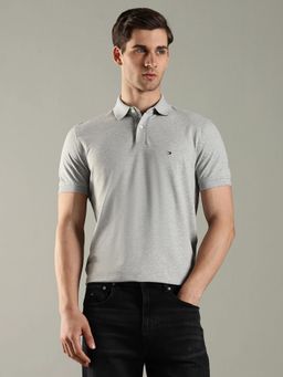 Tommy Hilfiger - Melange Regular Fit Cotton Polo T-Shirt