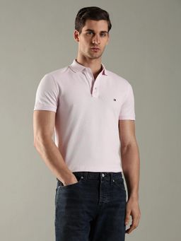 Tommy Hilfiger - Solid Slim Fit Cotton Polo T-Shirt
