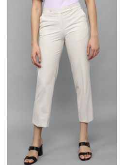 Allen Solly - Women Beige Regular Fit Casual Trouser