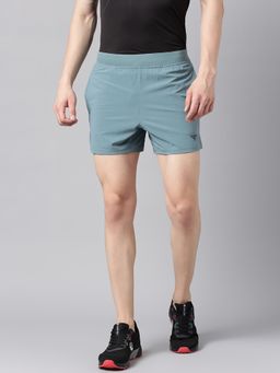 WOODS - Solid Sage Green Shorts for Men