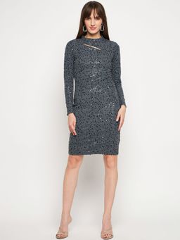 Madame - Women Grey Dress