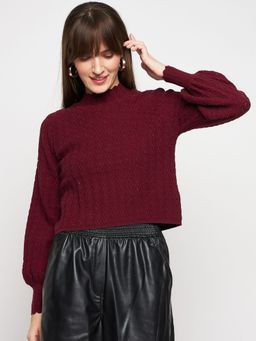 Madame - Women Wine Sweater
