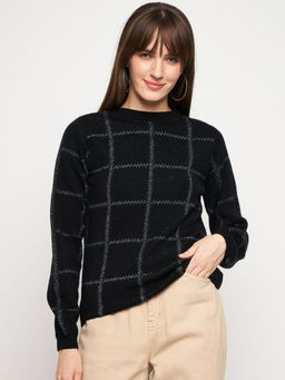Madame - Women Black Sweater