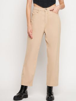 Madame - Women Beige Denim Jean