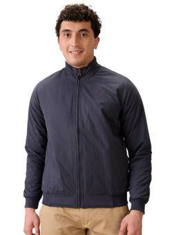 Raymond - Dark Grey Solid Full Sleeve Jacket