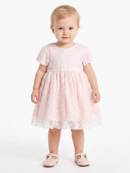 MINI KLUB - Girls Light Pink Dress