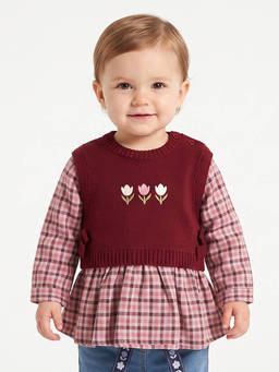 MINI KLUB - Girls Red Sweater