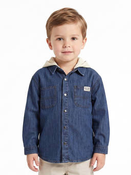 MINI KLUB - Boys Light Wash Blue Jacket