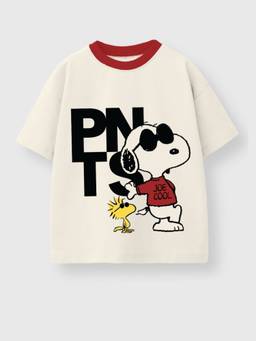 Napchief - Unisex Off White Snoopy Fun Club T-Shirt