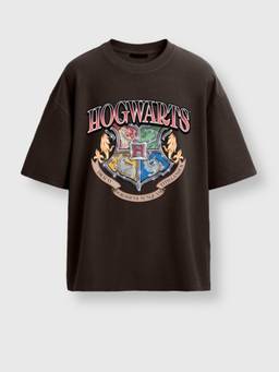 Napchief - Unisex Brown Hogwarts T-Shirt