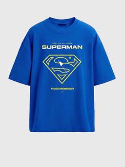 Napchief - Unisex Blue Superman T-Shirt