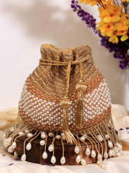 THE TAN CLAN - Dua Potli Bag with Detachable Strap