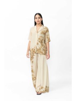 Contemponari - Printed Green Co-Ord Set