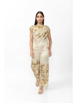 Contemponari - Draped Green Co-Ord Set