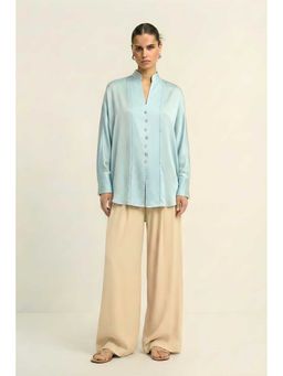 NEORA BY NEHAL CHOPRA - Kaftan Blue Top