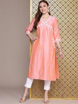 Gahan - Floral Embroidered Jashn Kurta