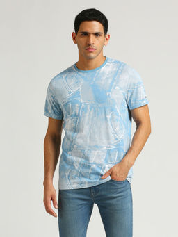 Pepe Jeans - Warwick All Over Denim Printed T-Shirt