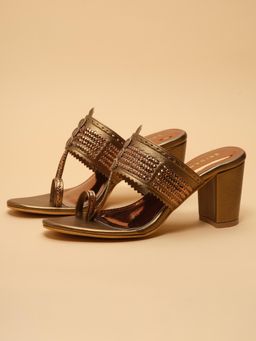 ERIDANI - Niva Antique Brown Kolhapuris