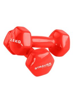 Strauss - Vinyl Dumbbell Pair (Red)