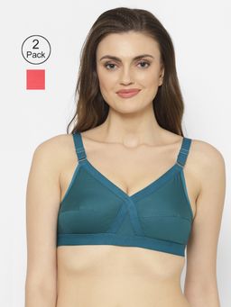 Floret - Wirefree Non-padded Basics Bra - Multi-Color