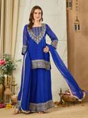 Blue color option, Currently selected