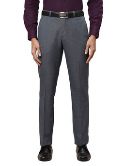 Park Avenue - Solid Medium Grey Trouser