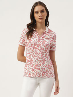 Marks & Spencer - Regular Fit Pink Polo T-Shirt