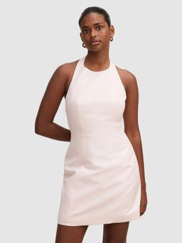 Forever New - Pink Corinna Petite Halter Mini Dress