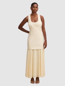Forever New - Cream Melva Petite Maxi Dress