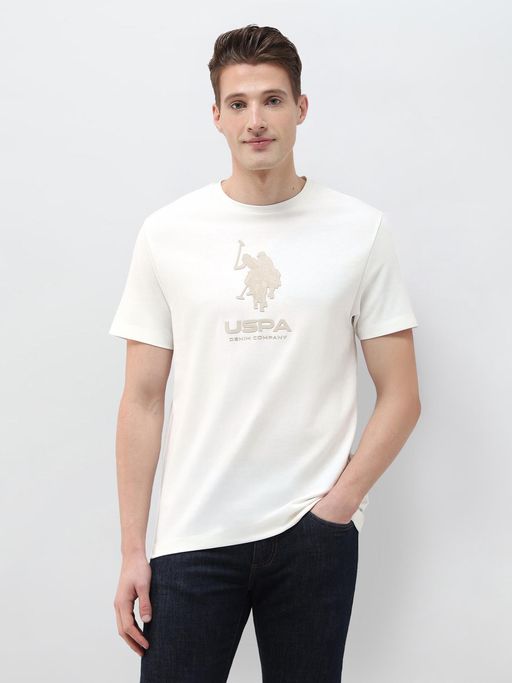 U.S. Polo Assn. Denim Co. Men'S Brand Embossed Slim Fit T-Shirt