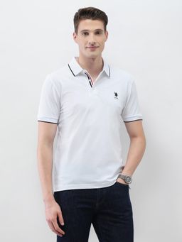 U.S. POLO ASSN. - Men'S Solid New Port Marina White T-Shirt