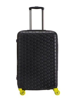 CARPISA - Black Geometric Trolley M - Gotech