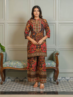 Autumnlane - Women Multi-Color Printed Co-Ord Set