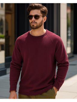 Bewakoof - Men's Maroon Sweater